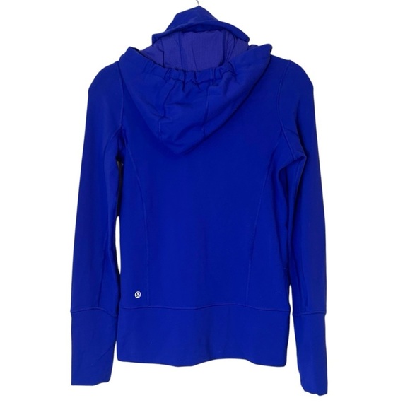 Lululemon Stride Jacket- Full Zip High Collar Hooded Athletic Jacket- Size 4 - Picture 7 of 10